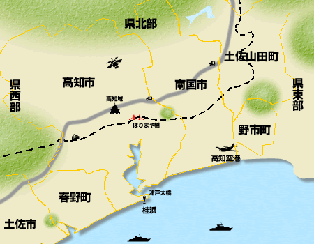 高知県地図